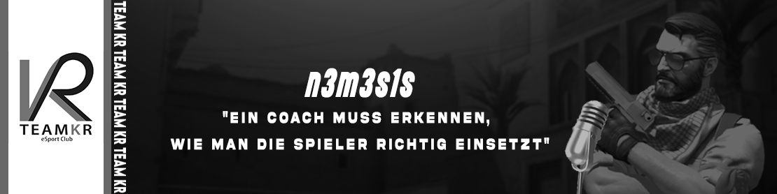 n3m3s1s: Ein Coach muss erkennen wie man die Spieler richtig einsetzt Logo